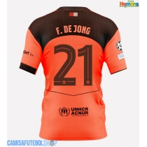Camisa de time de futebol Barcelona Frenkie de Jong #21 Replicas 3º Equipamento 2025-26 Manga Curta